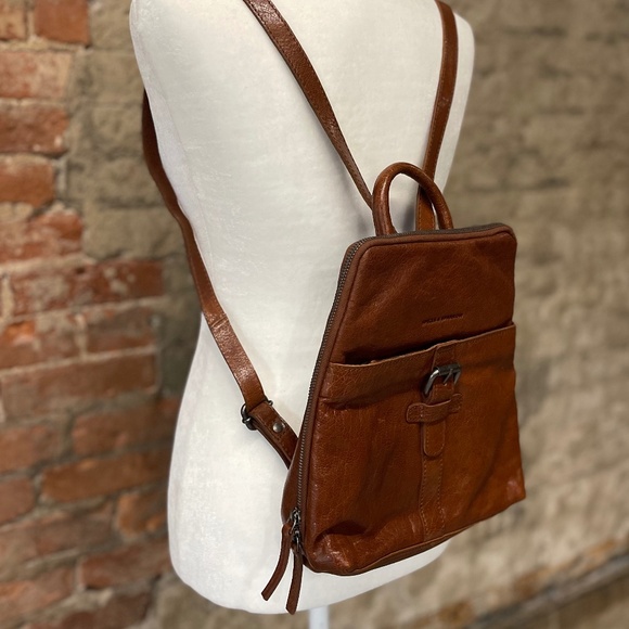 Spikes & Sparrow Leather Backpack - Picture 4 of 15